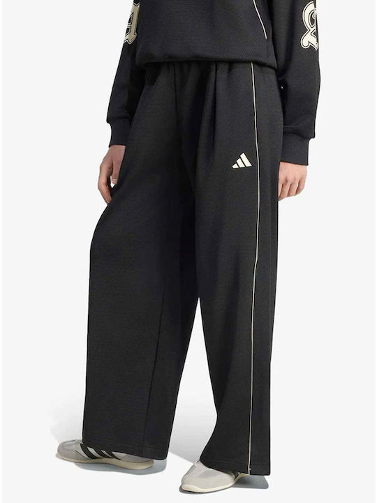 adidas Stadium Fleece Sweatpants Black