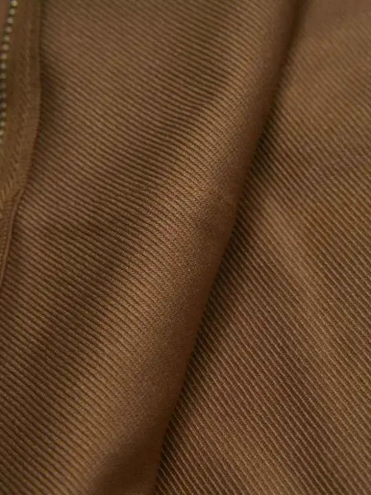 Kids Sweatpants Set With Jacket Light Brown