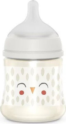 Suavinex Plastic Baby Bottle Anti-colic with Silicone Teat for 0+ Months Beige 150ml