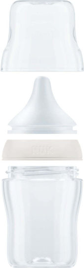 Nuk Set Plastic Baby Bottles Anti-colic with Silicone Teat for 0+ Months Blue 150ml