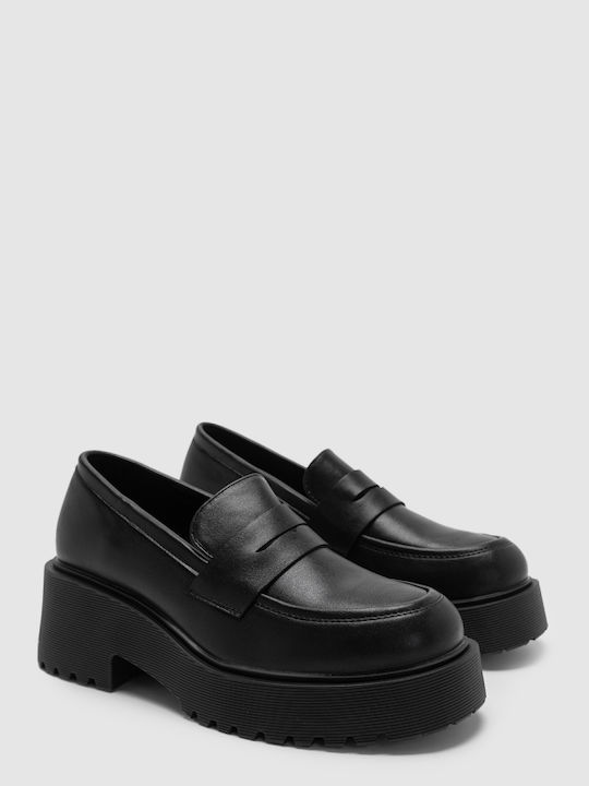 Damen Mokassins in Schwarz Farbe