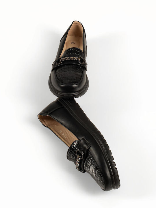 Women's Loafers in Black Colour