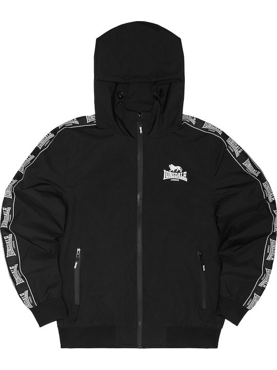 Lonsdale Ветроустойчиво Черно яке