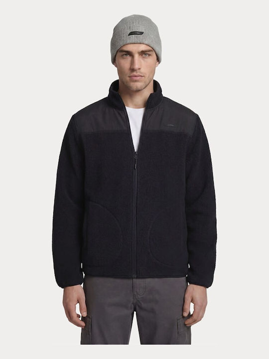 Jachetă Fleece pentru Bărbați Neagră