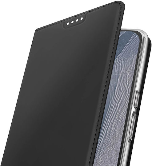 Dux Ducis Google Pixel 11 Pro XL Weiche Touch Handyhülle Video Stand & Kartenhalter Schwarz