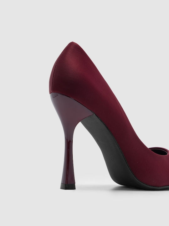 Spitze Zehen Burgundische Pumps