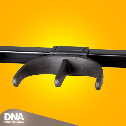 Dna Gbox Стойка За Китари До 5 Китари Под На Земята Черна Стоманена Аксесоарна Рафт С 3 Разделителя 2 Странични Държачи Гравитационно Активиран Заключващ Лост 120 См До 60 Кг Комплект