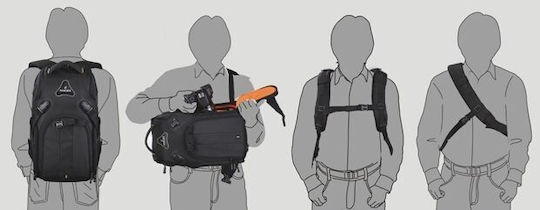 Fancier Fancier Kamerataschen & -hüllen Rucksack Schwarz