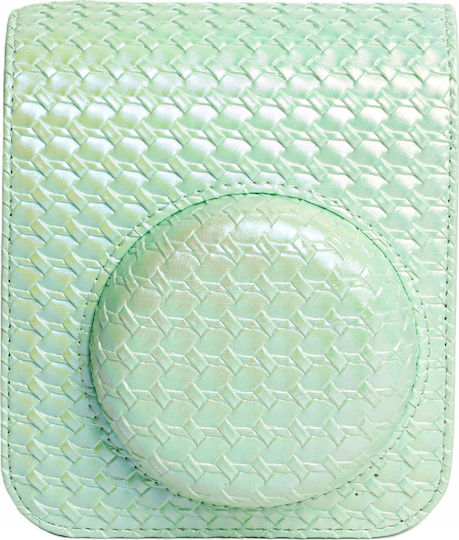 Loveinstant Set 2in1 Case Case Fuji Instax Mini 12+ Album 64 Pictures Green