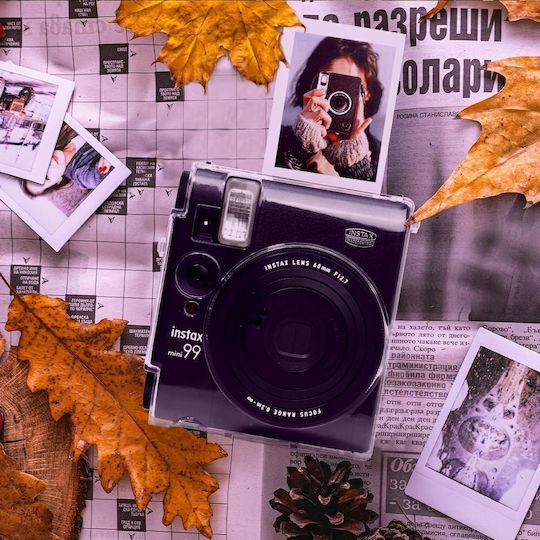 Loveinstant Калъф Чантичка Калъф Калъф Чанта Калъф Fuji Fujifilm Instax Mini 99/прозрачен