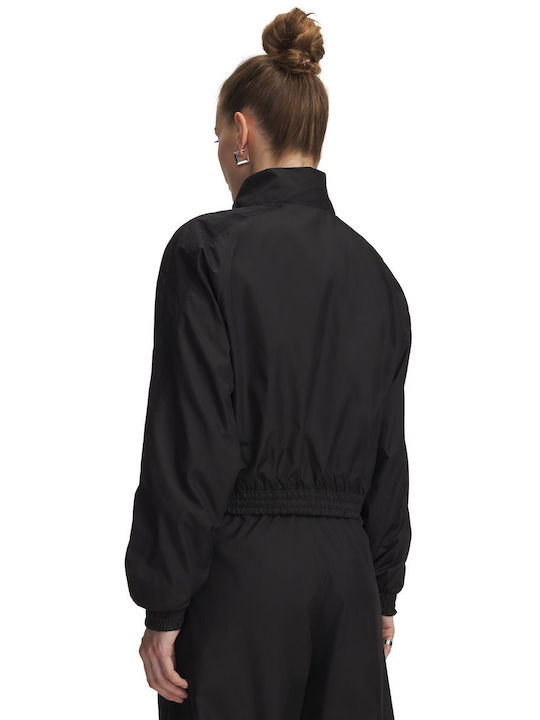 Under Armour Woven Μπουφάν Μαύρο