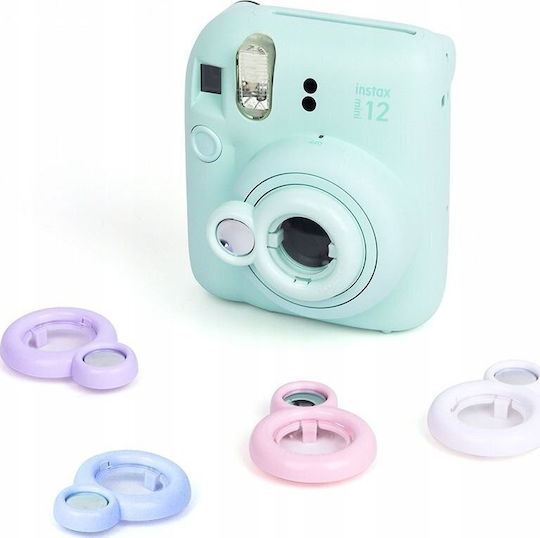 Loveinstant Mirror Attachment Fuji Fujifilm Instax Mini 12 Blue