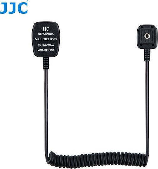 JJC OC-E3 E-TTL II Synchronization Cable Canon EOS 1.3m