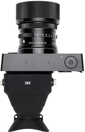 JJC LCD Zoom Eyecup Magnifier 3x Sigma BF Arca Clip Type Peak Design V3 LVF-BF Black