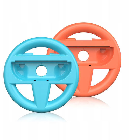Дръжка за Волан Jys 2x Nintendo Switch 2 Nsw2 Mario Kart Jys-ns2261 Син Червен Sb10008