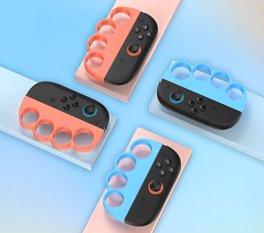Jys 2x Боксова дръжка Jys-ns2298 Joy-con Nintendo Switch 2 Nsw2 Fitness Boxing Син Оранжев Sb11089