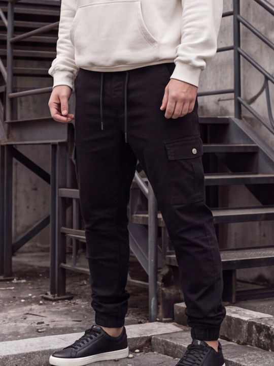 Men's Cargo Trousers Black