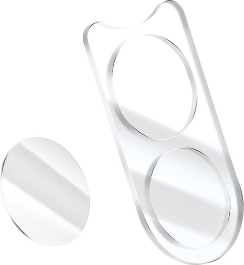 Avizar Kameraobjektivschutz Vivo V50 Lite Kratzfest Gehärtetes Glas Schwarz Transparent