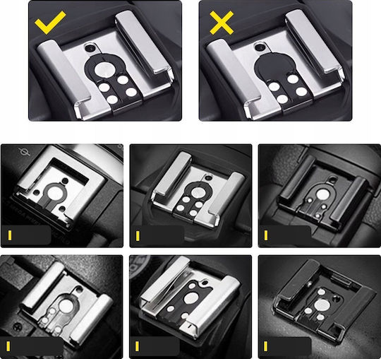 Flash Ulanzi Ulanzi Gn12 Flash Iso Shoe Mount Cameră Videocameră Telefon F12 Alb