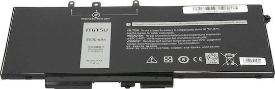 Mitsu Συμβατή Μπαταρία για Dell Latitude 5490, 5590 με 8500mAh