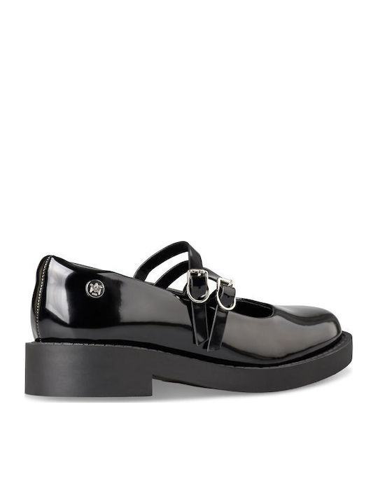 Damen Ballerinas Schwarz