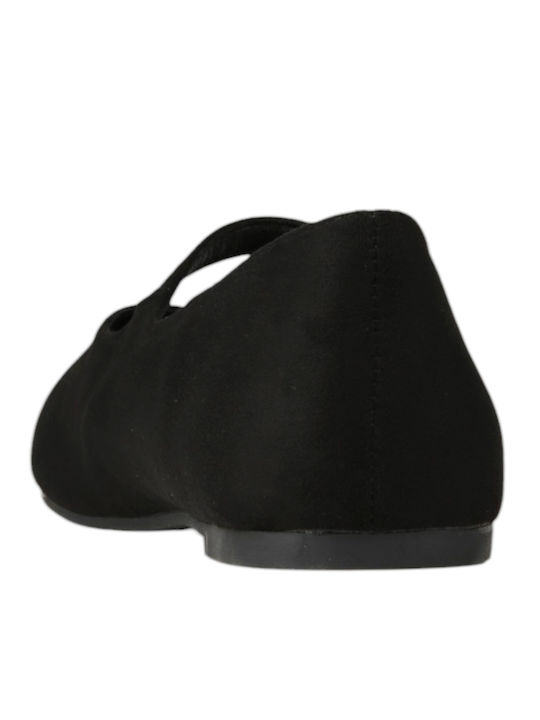 Damen Ballerinas Schwarz