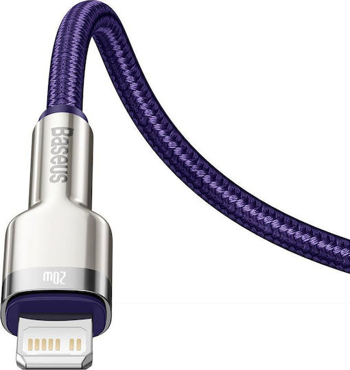 Baseus USB-C zu Lightning Kabel 20W Lila 1m