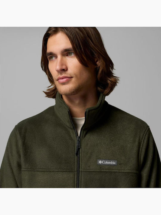 Herren Fleecejacke Olive