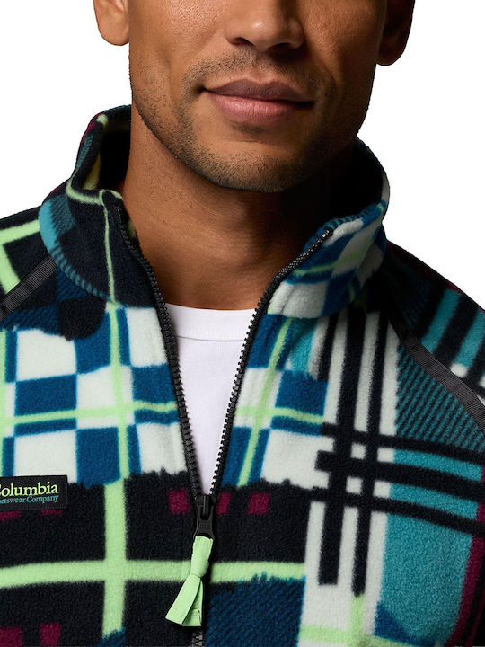 Herren Fleecejacke Blau