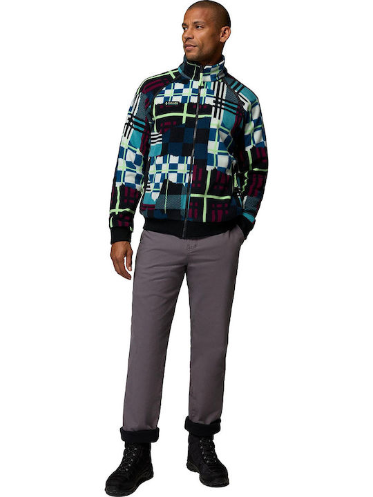Herren Fleecejacke Blau