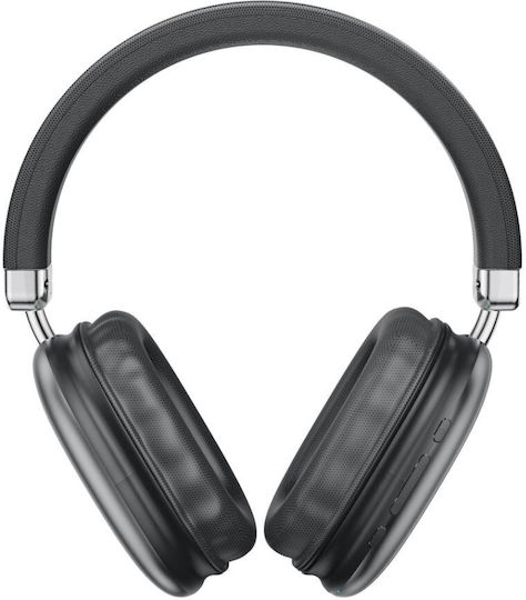 XO BE45 Ασύρματα Bluetooth On Ear Ακουστικά με 16 ώρες Λειτουργίας Μαύρα