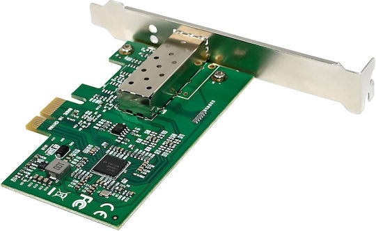 Inline Gigabit Netzwerkkarte 1x Sfp Faser 1gb/s Pcie X1 Inklusive Lp Slot Halterung