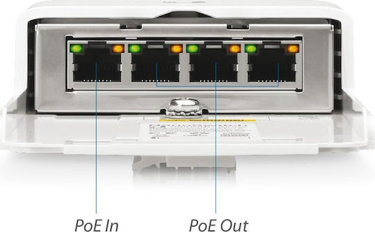Ubiquiti Nanoswitch Poe-Adapter 3-Port Passiver 24V Netzwerkschalter