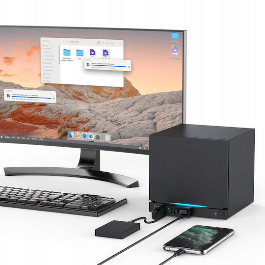 Jys Хъб Адаптер Usb 3.0 4-в-1 3x Usb-a 1x Usb-c 5 Gb S Ps5 Компютър Steam Machine Jys-sdm007-v2