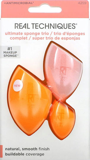 Beauty Hall Make-up Pinsel & Schwämme Set für Stiftung 3 Stück