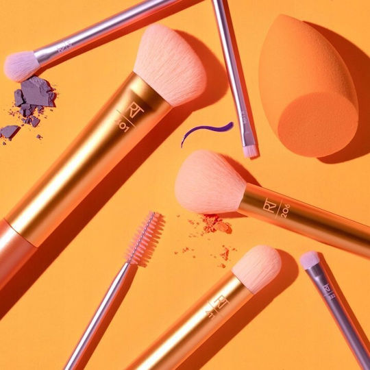 Professionelles Set mit Make-up Pinsel & Schwämme für Konturierung 7 Stück