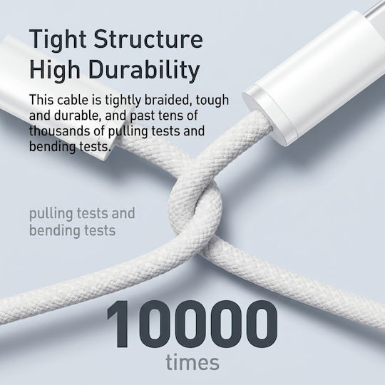 Leewello USB 2.0 Cable USB-C male - USB-C 240W White 2m