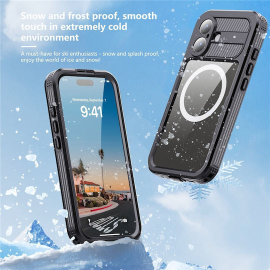 Redpepper Ip68 Waterproof Case Magsafe Iphone 17 Black