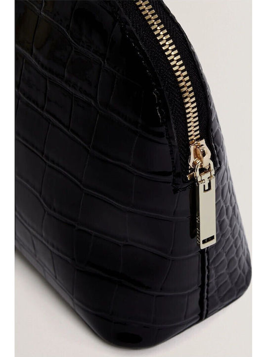 Ted Baker Valmma Croc Effect Small Washbag Black 282824 Μαυρο