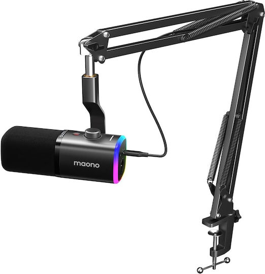 Maono PD100XS Комплект Динамичен Настолен Микрофон за Вокал