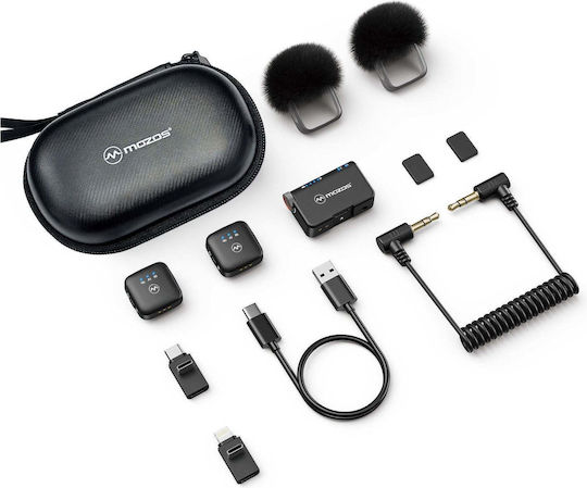 MX4-DUAL Set Drahtloses Mikrofon Peto Für Mobil