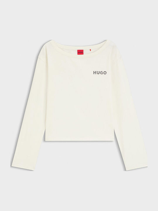 Hugo Bluza De Pijama De Vară Pentru Femei Natural