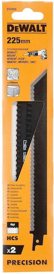 Hcs Blades Dewalt Reciprocating Saw 225mm Set 2 Pieces