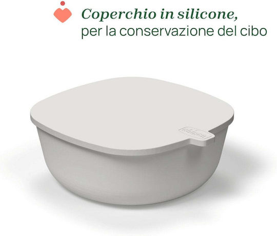 Carriwell Children's Food Bowl Made of Gray Silicone