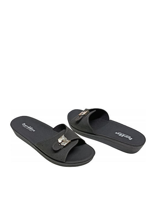 Women's Flat Sandals Black