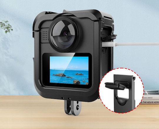 Puluz Seiten Batterieabdeckung Usb-c Gopro Max 2 Max2 Kamerazubehör