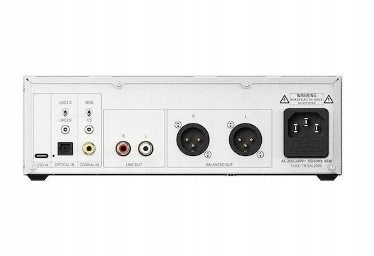 Fiio FIIOWARMERR2RSLV DAC Argintiu