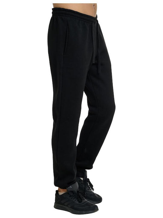 Sweatpants with Elastic Black