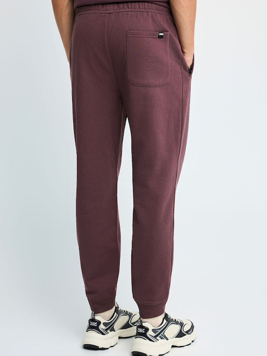 Herren-Sweatpants mit Gummizug Lila
