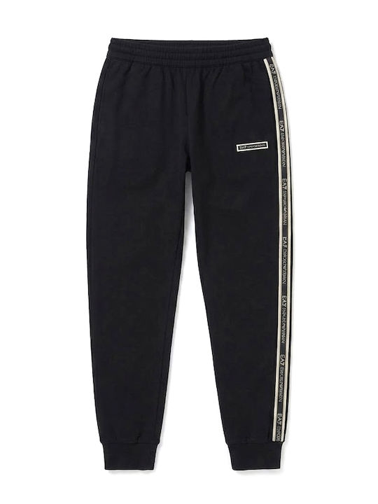 Sweatpants with Elastic Black
